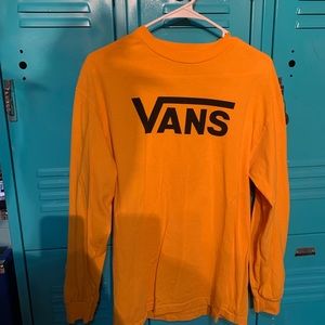 Yellow vans long sleeve